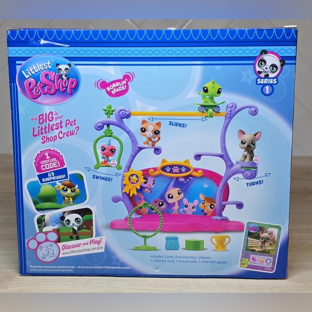 Littlest Pet Shop Pets Got Talent Play Set, Gen 7 #66 / #67 New in Box - Picture 3 of 5